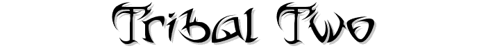 Tribal Two font